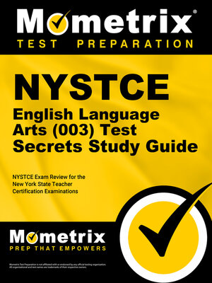 cover image of NYSTCE English Language Arts (003) Test Secrets Study Guide